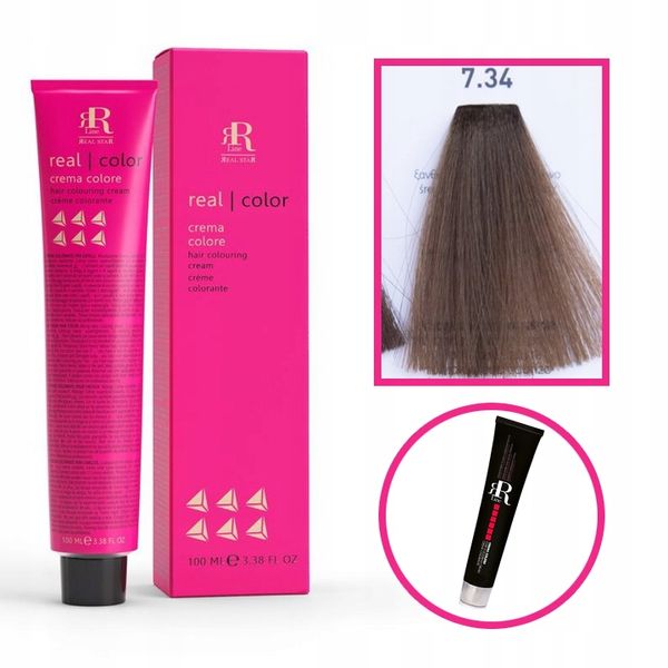 RR Line Farba do włosów 7,34 - 100ml zdjęcie 1