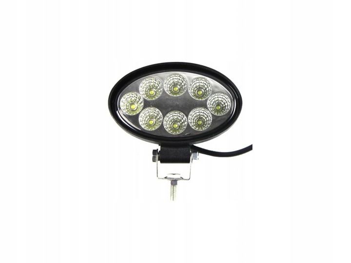 Reflektor roboczy halogen 8-led 24W 1800lm 12V 24V zdjęcie 1