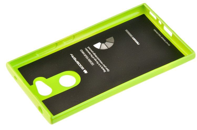 Etui Mercury Goospery Jelly Case do SONY XPERIA L2 limonka zdjęcie 2