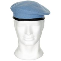 BERET FRANCUSKI ORGINAŁ NIEBIESKI NOWY 55 cm