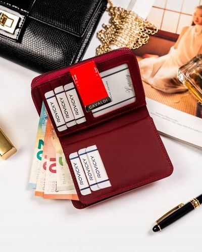 portfel damski na zamek i zatrzask - 4u cavaldi na Arena.pl