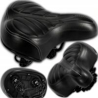 SIODEŁKO ROWEROWE DO ROWERU Z AMORTYZACJĄ PIANKOWE WENTYLCJĄ WYGODNE 260MM