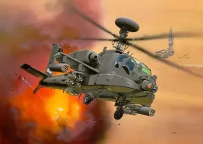 Model śmigłowca AH-64D Longbow Apache, 1:144 na Arena.pl