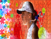 Puzzle tradycyjne Iga Świątek - dla fana