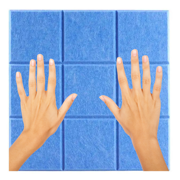 Panele Ścienne Filcowe 3D Kwadrat Zagłówek Samoprzylepne Akustyczne Soft zdjęcie 11