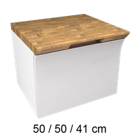 Szafka łazienkowa pod umywalkę 50/50/41 cm podwieszana