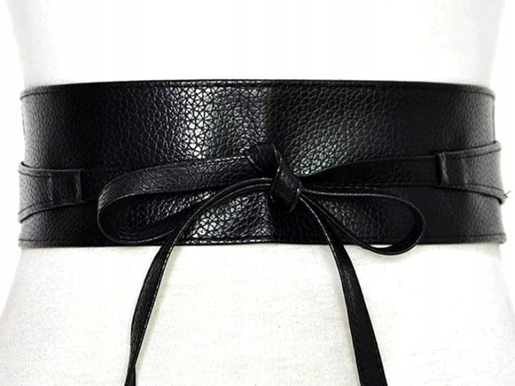 Pasek Szeroki Pas Damski Sukienek Boho Eko Skóra zdjęcie 1