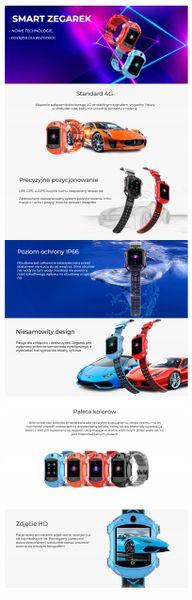 GoGPS 4G SMARTWATCH DLA DZIECI ANDROID GPS zdjęcie 9
