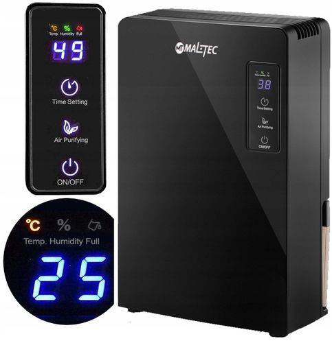 Osuszacz Powietrza Mocny 90W Pochłaniacz Wilgoci Cichy Wydajny Zbiornik 2,2 na Arena.pl