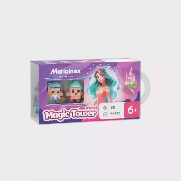Mini Waffle 80 elementów Magiczna Wieża zdjęcie 1