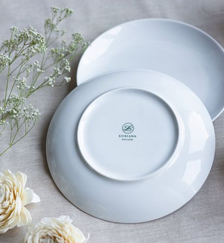 LUBIANA BOSS SERWIS OBIADOWY 18 EL 6 OS PORCELANA na Arena.pl