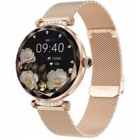 SMARTWATCH ZEGAREK SMART SPORT ZDROWIE SMARTBAND BAND ACTIVE DAMSKI ZŁOTY