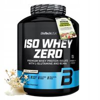 BIOTECH ISO WHEY ZERO 1816 g BIAŁKO IZOLAT WPI NA SIŁĘ WYTRZYMAŁOŚĆ