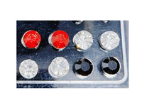 kolczyki  4 pary- cyrkonie | 622309