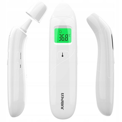 MEDYCZNY termometr bezdotykowy podczerwień do ucha czoła JUMPER JPD-FR403 na Arena.pl
