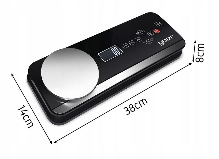 Zgrzewarka próżniowa Pakowarka żywności Yoer AUTOMATYCZNA +Pojemniki +WAGA zdjęcie 5