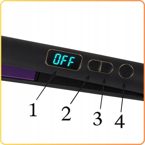 Prostownica do włosów ceramiczna 2w1 Kręci Loki LED Szybkie na Arena.pl