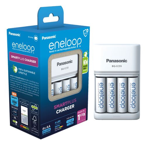 Ładowarka do akumulatorów ENELOOP BQ-CC55 + 4x AA 2000mAh na Arena.pl