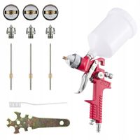 Pistolet Lakierniczy do malowania 1,4 + 1,8 + 2,5