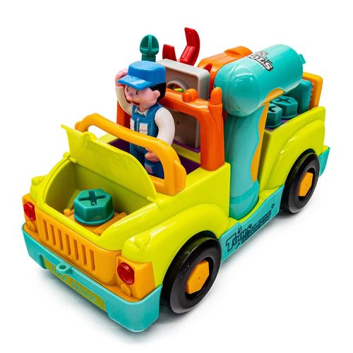 Auto do skręcania i rozkręcania mały mechanik jeździ gra interaktywny GRA na Arena.pl