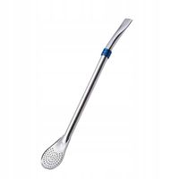 Bombilla Anillo Azul do Yerba Mate 19 cm - Niebieski pierścień