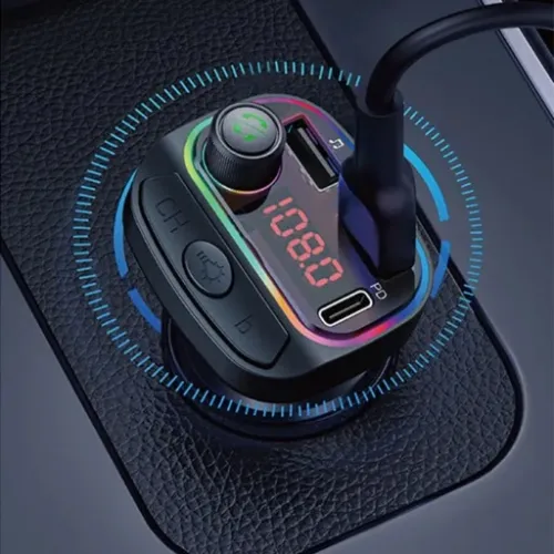 TRANSMITER BLUETOOTH SAMOCHODOWY FM ŁADOWARKA USB QC 3.0 na Arena.pl