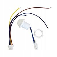 Czujnik ruchu do lampy PIR podczerwień 40W 230V Zestaw 3 sztuki