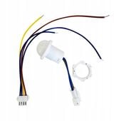 Czujnik ruchu do lampy PIR podczerwień 40W 230V Zestaw 3 sztuki