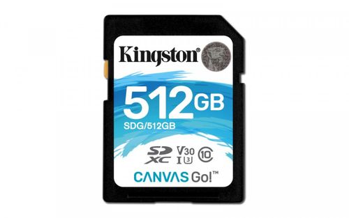 Kingston SD 512GB Canvas Go 90/45MB/s CL10 U3 V30 na Arena.pl