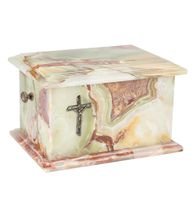 Kamienna urna z naturalnego onyksu