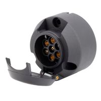 Gniazdo przyczepy 7 PIN, plastikowe, luz