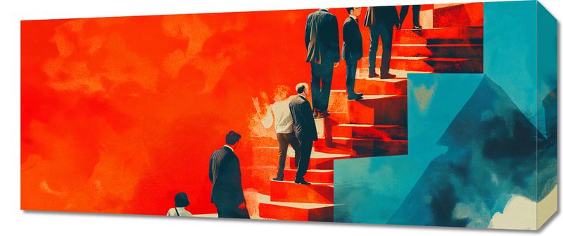 Obraz 70x30cm Metafory Sukcesu zdjęcie 1