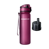 Aquaphor City 0,5L Bordowa butelka filtrująca wodę z wkładem