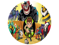 Opłatek na tort Ben 10