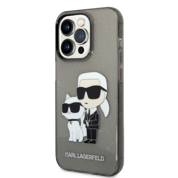 Etui Karl Lagerfeld do iPhone 14 Pro, Czarny zdjęcie 2