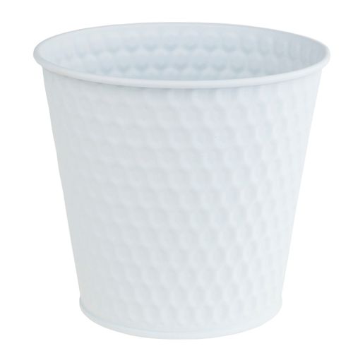 OSŁONKA NA DONICZKĘ METALOWA DONICZKA BIAŁA ozdobn na Arena.pl