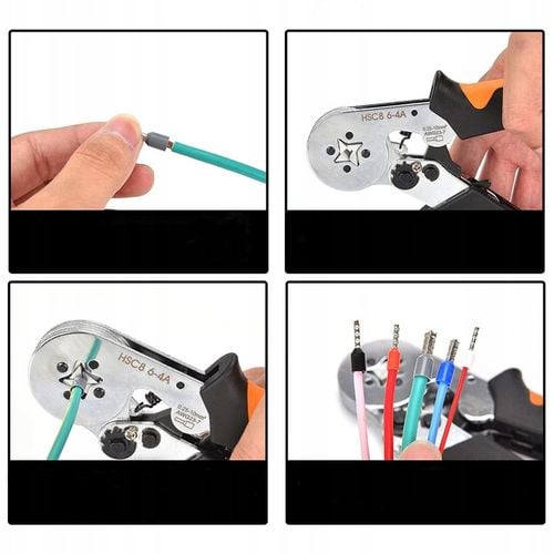 TULEJKI ZACISKOWE DO PRZEWODÓW IZOLOWANE ZESTAW 1200 SZT TULEJKA na Arena.pl