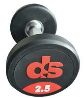 Hantla ogumowana 2,5 kg DelSport