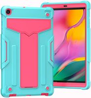 Etui do Samsung Galaxy Tab A 8.0" (2019) z Podstawką Zielono-różowe