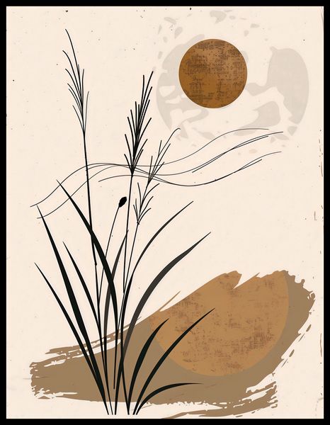 Plakat 50x65cm Zachód Pustyni zdjęcie 2