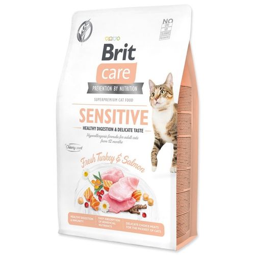 BRIT CARE CAT Grain-free Sensitive 2kg INDYK ŁOSOŚ na Arena.pl