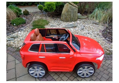 Auto na akumulator VOLVO XC90 czerwone na Arena.pl