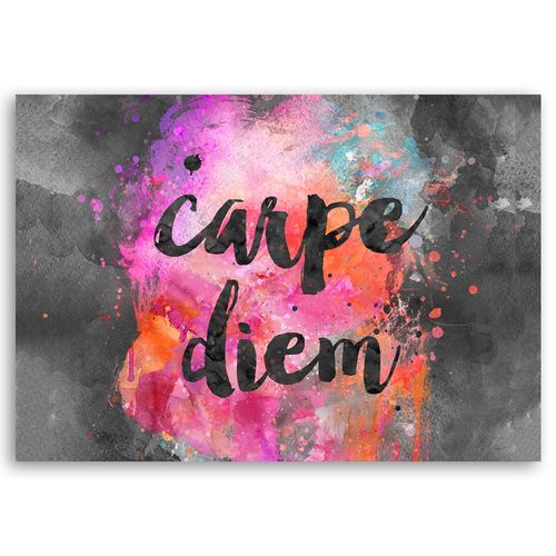 Obraz na płótnie – Canvas, Carpe diem 100x70 na Arena.pl