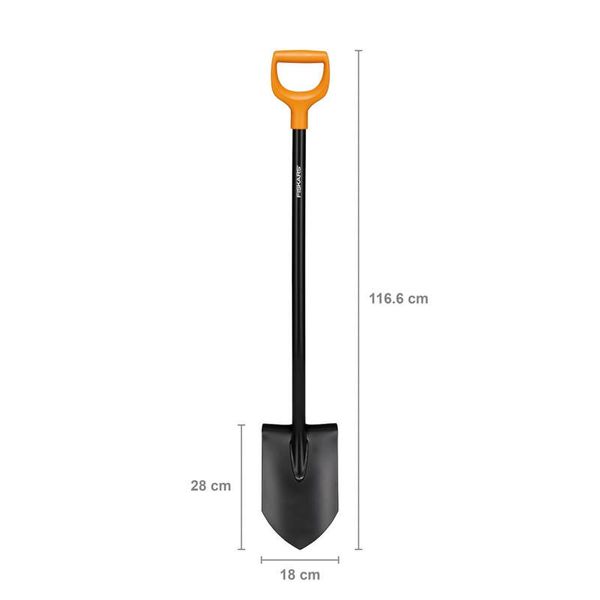 Łopata Szpadel ostry FISKARS Solid™ 1066716 zdjęcie 2