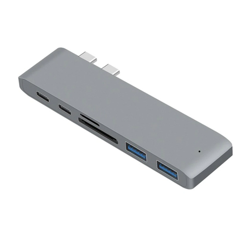 adapter hub przejściówka usb-c usb thunderbolt hdmi 4k do macbook pro air na Arena.pl