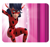 Podkładka pod myszkę Biedronka i Czarny Kot