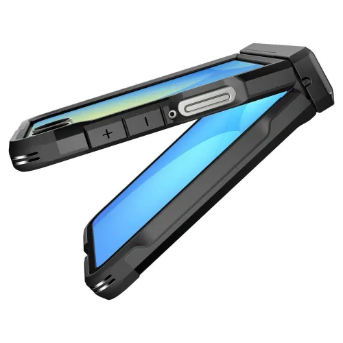 Etui Spigen Tough Armor Pro Mag MagSafe na Samsung Galaxy Z Flip 7 - czarne na Arena.pl