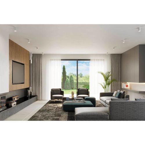 Metalowa lampa sufitowa SL.0996 salonowy dwonlight biały na Arena.pl