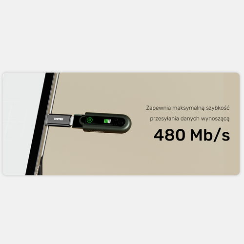 Unitek Adapter USB-C do Micro USB A1050ABK03 na Arena.pl