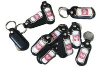 brelok 10szt. skórka prostokąt POLSKA